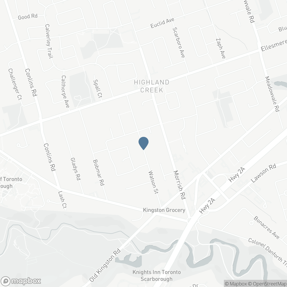 57A WATSON STREET, Toronto, Ontario M1C 1E2